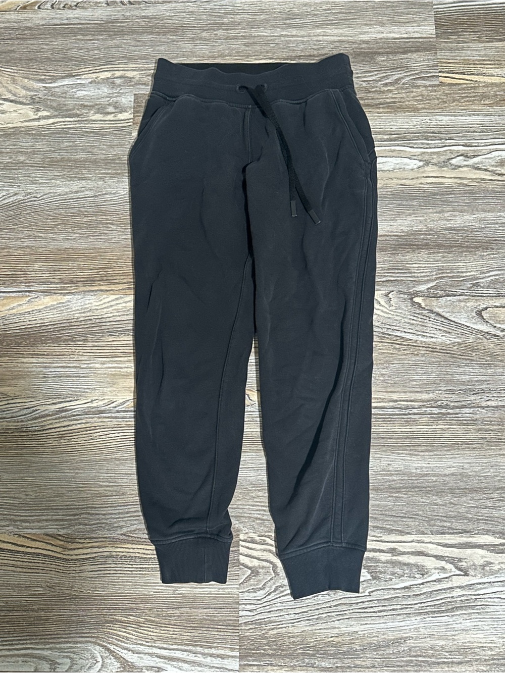 lululemon athletica Black Women's Jogger Track Pants with Drawstring